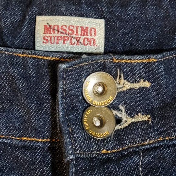 Sexy Mossimo Supply Co. Distressed Denim Skirt Size Large - Picture 2 of 8